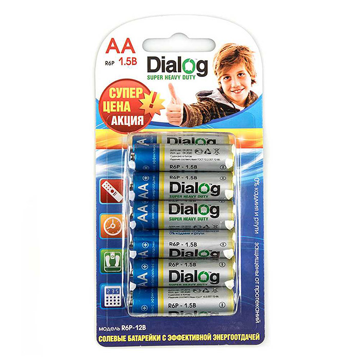 Батарейка DIALOG 1,5V AA